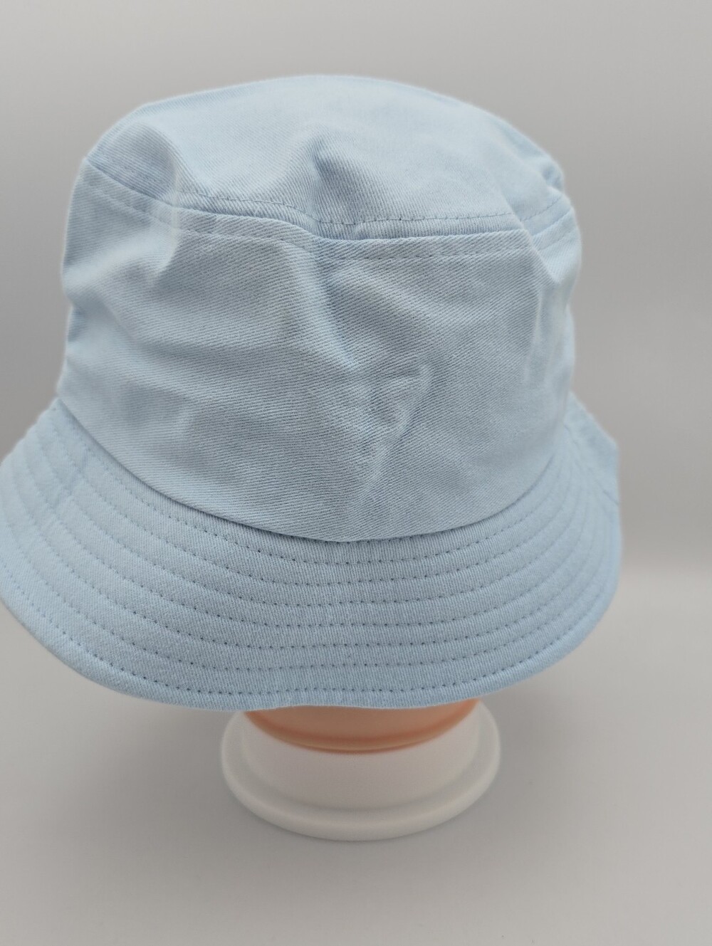 Unbranded Light Blue Happy Face Bucket Hat - Picture 3 of 7